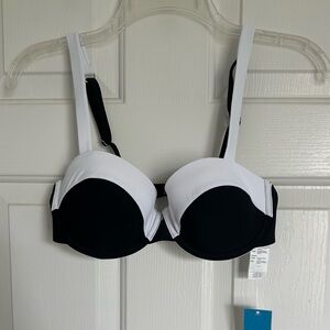 Cupshe x JoJo Colorblock Underwire Bikini Top & V-Waist Bottoms Set